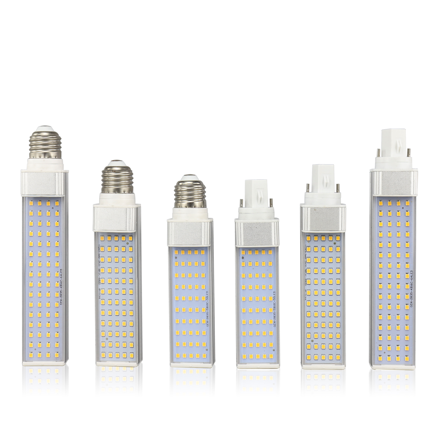 GNL CFL Compact Fluorescent Retrofit Lamp Horizontal Tube Light 2Pin 4Pins G23 G24 Gx24 PL Light -APL005